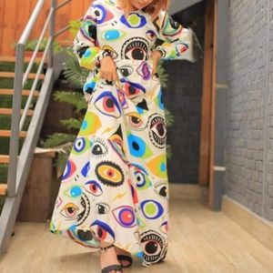 Long sleeve Arabic dress super comfortable